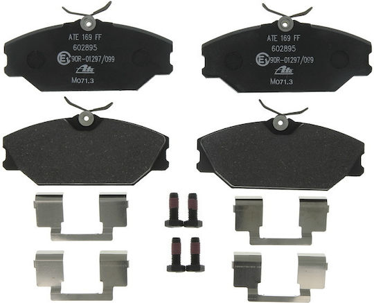 Ремъчни накладки Renault Clio II BB0 1 2 CB0 1 2 Ate 13046028952