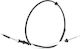 Handbrake Cable Citroen Jumpy Platform Chassis Bu Bv Bw Bx Ate 24372703412