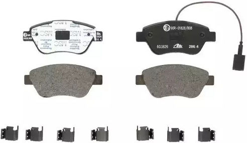 Plăcuțe de frână Fiat 500 C 312 Ate 13046038262