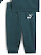 Puma Kids Sweatpants Set Dark Green