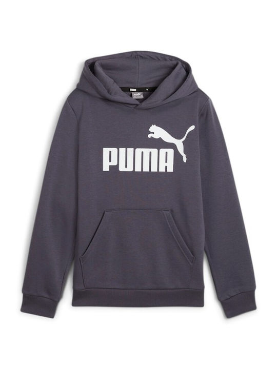 PUMA Παιδικό Φούτερ με Κουκούλα και Τσέπες Γκρι...