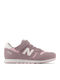 373 Hook Loop Kids Sneakers with Scratch Pink