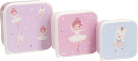 Tutete Plastik Kinder Lunchset Mehrfarbig