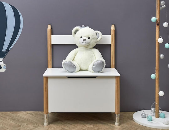 Детска Табуретка Бял 60x34x80бр