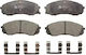 Plăcuțe de frână Hyundai H-1 Travel Tq Ate 13046057992