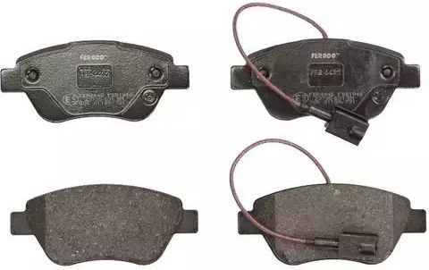 Brake Pads Peugeot Bipper Aa Ate 13046038182
