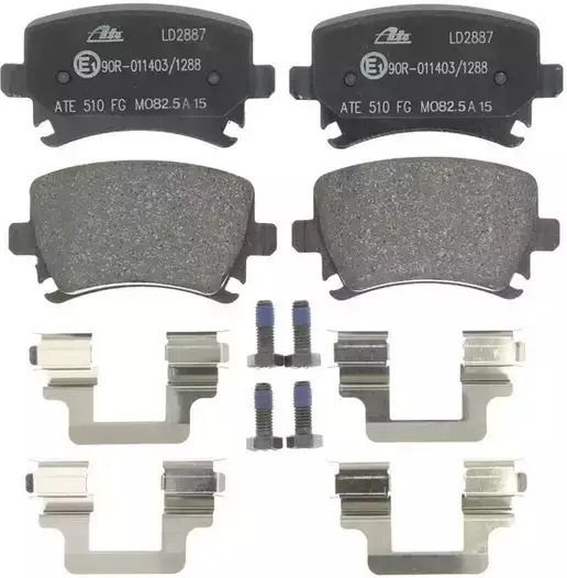 Brake Pads Vw Cc 358 Ate 13047028872