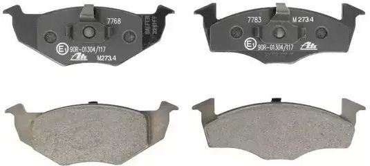 Brake Pads Vw Fox 5z1 5z3 Ate 13046071002