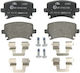 Brake Pads Audi A3 8p1 Ate 13047028802