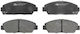Brake Pads Honda Prelude V Bb Ate 13046059552