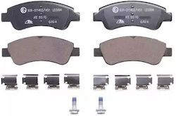 Placute de frana Peugeot 2008 Ate 13047039942 Placute de frana Peugeot 2008 Ate 13047039942