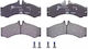 Brake Pads Mercedes-benz Sprinter 4-t Body 904 Ate 13046079092