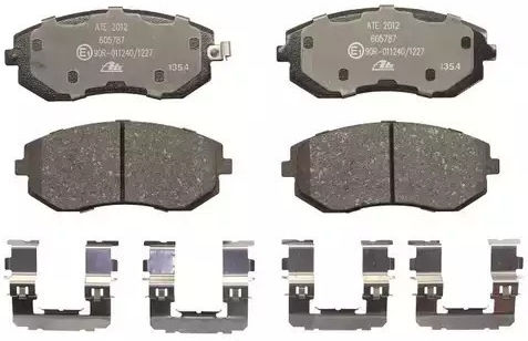 Placute de frana Subaru Legacy IV BL BP ATE 13046057872