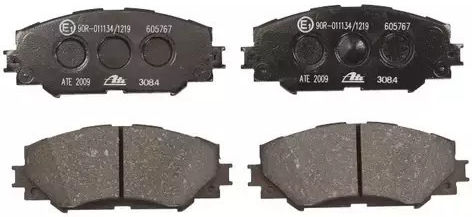 Plăcuțe de frână Toyota Verso S Nlp12 Ncp12 Nsp12 Ate 13046057672
