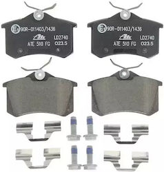 Placute de frână Citroen C3 Picasso Ate 13047027402 Placute de frână Citroen C3 Picasso Ate 13047027402