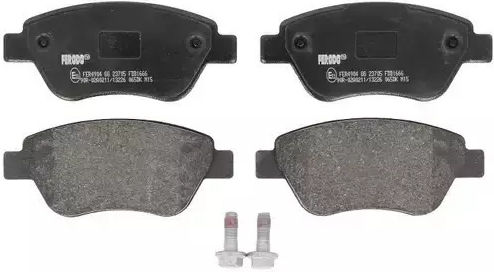 Placute de frana Lancia Musa 350 Ate 13046038102