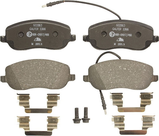 Brake Pads Citroen C8 Ea Eb Ate 13046028632