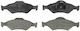 Bremsbeläge Ford Fiesta Karosserie J5 J3 Ate 13046071482