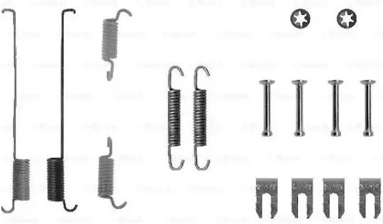 Set Brake Shoe Accessories Fiat Brava 182 Ate 03013791792