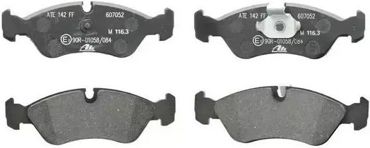 Placute de frana Daewoo Lanos Sedan Klat Ate 13046070522