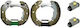 Set Brake Pads Lancia Musa 350 Ate 03052069223
