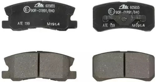Plăcuțe de frână Jeep Patriot Mk74 Ate 13046058552