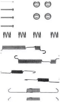 Bremsbelag Zubehör Set Hyundai Atos Mx Ate 03013792772