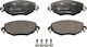 Накладки за спирачки Ford Mondeo III B5Y Ate 13046039872