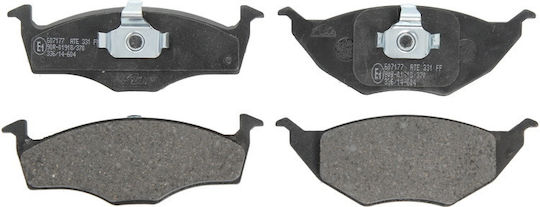 Vw Lupo 6x1 6e1 Ate Brake Pads 13046071772