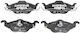 Brake Pads Opel Astra G Cabriolet F67 Ate 13046071152