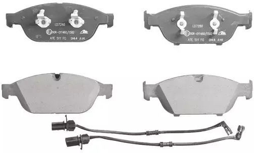 Спирачни накладки Audi A6 4g2 C7 4gc Ate 13047072802
