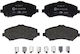 Brake Pads Fiat Freemont Jc Jf Ate 13046027662