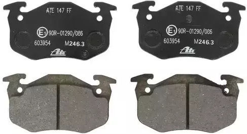 Спирачни накладки Citroen Zx N2 Ate 13046039542