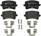 Vw Tiguan 5n Ate 13047027492 Brake Pads