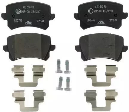 Bremsbeläge Audi A6 4f2 C6 Ate 13047027492