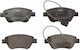Brake Pads Citroen Nemo Combi Ate 13046038182