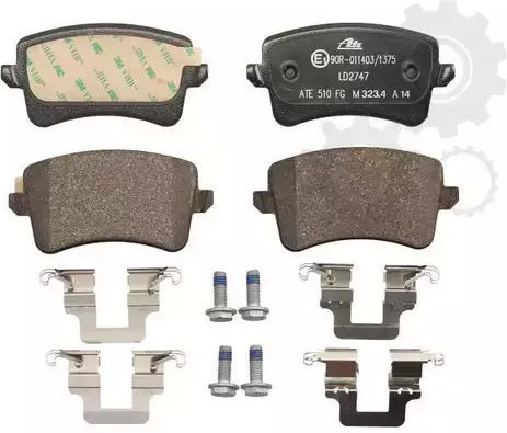 Plăcuțe de frână Audi A5 Cabriolet 8f7 Ate 13047027472