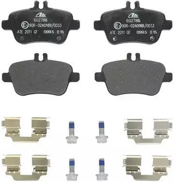 Mercedes-benz Slc R172 Ate Brake Pads 13046027862