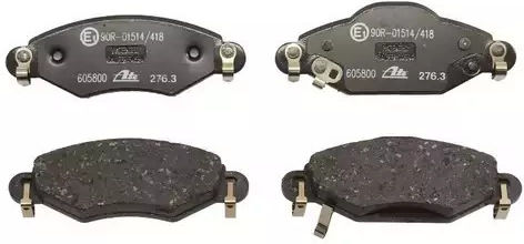 Plăcuțe de frână Toyota Yaris Verso Nlp2 Ncp2 Ate 13046058002