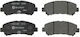 Brake Pads Nissan Qashqai J11 J11 Ate 13046057522