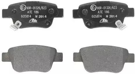 Тормозни накладки Ate за Toyota Corolla Verso Zer Zze12 R1 13046058142