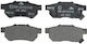 Brake Pads Honda Jazz Iii Ge Ate 13046057312