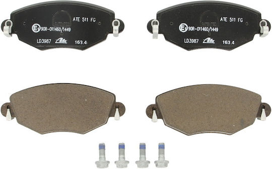Plăcuțe de frână Ford Mondeo III B5Y Ate 13047039872