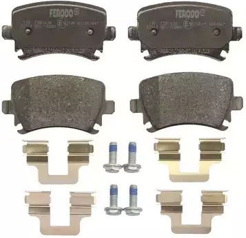 Brake Pads Vw Golf Plus 5m1 521 Ate 13046028802