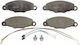 Brake Pads Citroen Xantia X2 Ate 13046039862