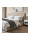 Darymex Sheet for Single Bed with Elastic 90x200+30cm. Gray