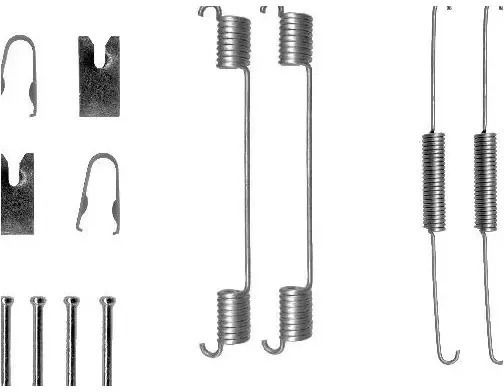 Set Brake Shoe Accessories Fiat Albea 178 Ate 03013792342