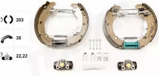 Bremsbeläge Set Fiat Brava 182 Ate 03052068223