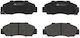 Brake Pads Honda Prelude V Bb Ate 13046059822