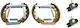 Set Brake Pads Citroen Evasion 22 U6 Ate 03052500293